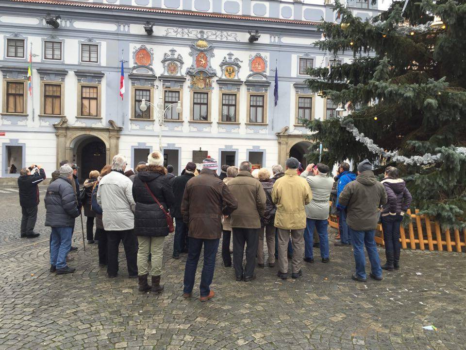 Náměstí po silvestrovských oslavách