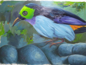 RaJ, olej na plátně, 145 x 190 cm, 2015