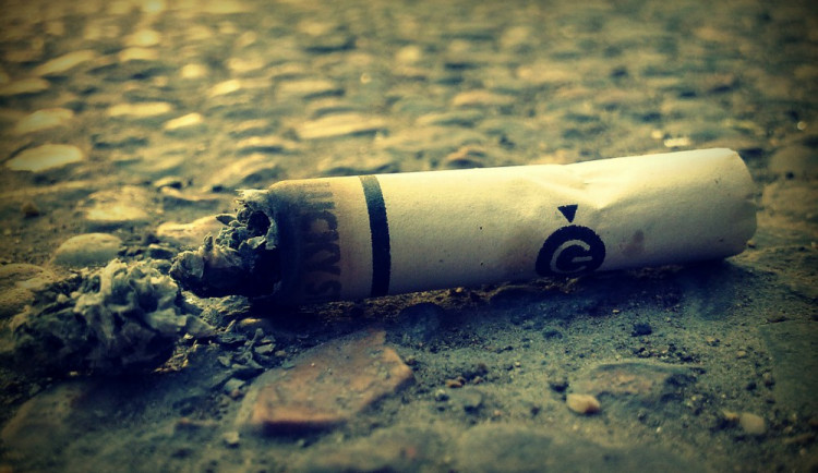 Ilustrační foto; nedopalek