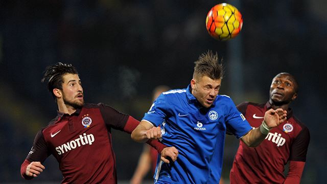 Sparta v Liberci padla. Rabušic a Bakoš rozhodli čtvrteční utkání MOL Cupu