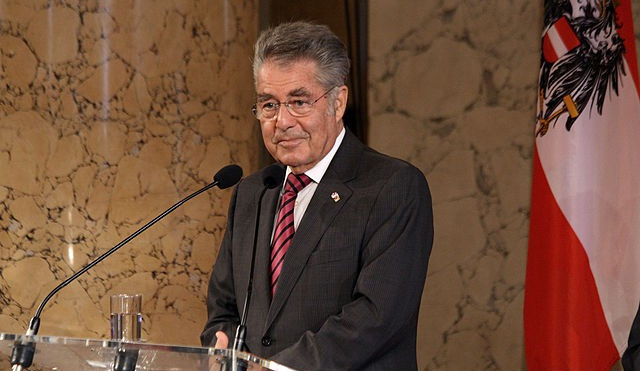 Rakouský prezident Heinz Fischer. Ilustrační foto