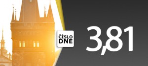 ČÍSLO DNE: 3,81