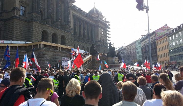 Protesty Praha