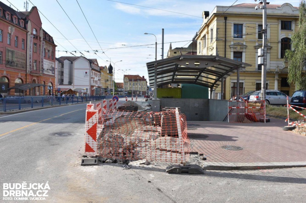 Přestavba křižovatky Nádražní a Žižkovy třídy