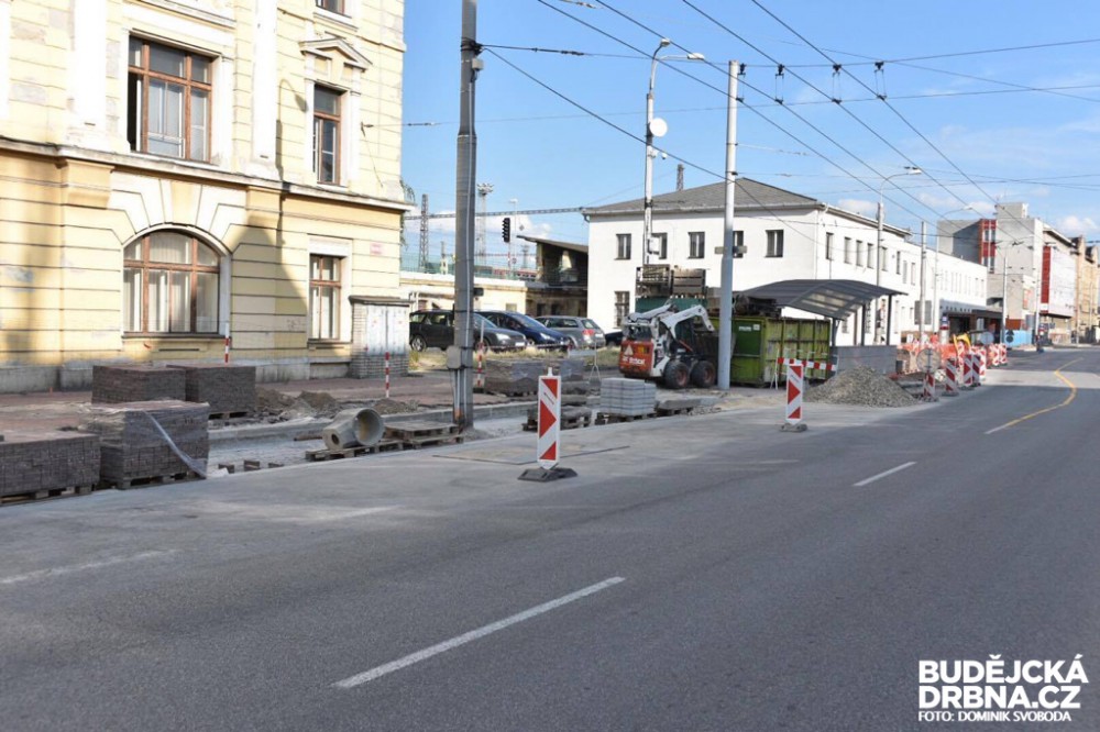 Přestavba křižovatky Nádražní a Žižkovy třídy