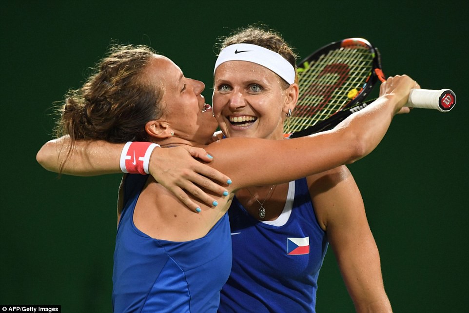 Barbora Strýcová a Lucie Šafářová, foto: www.wydailynews.com