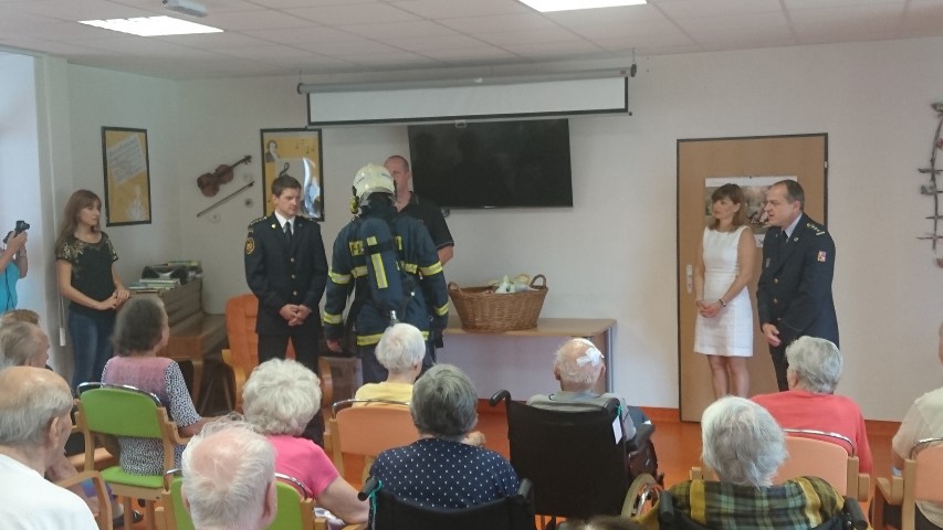 Předávání plyšáků