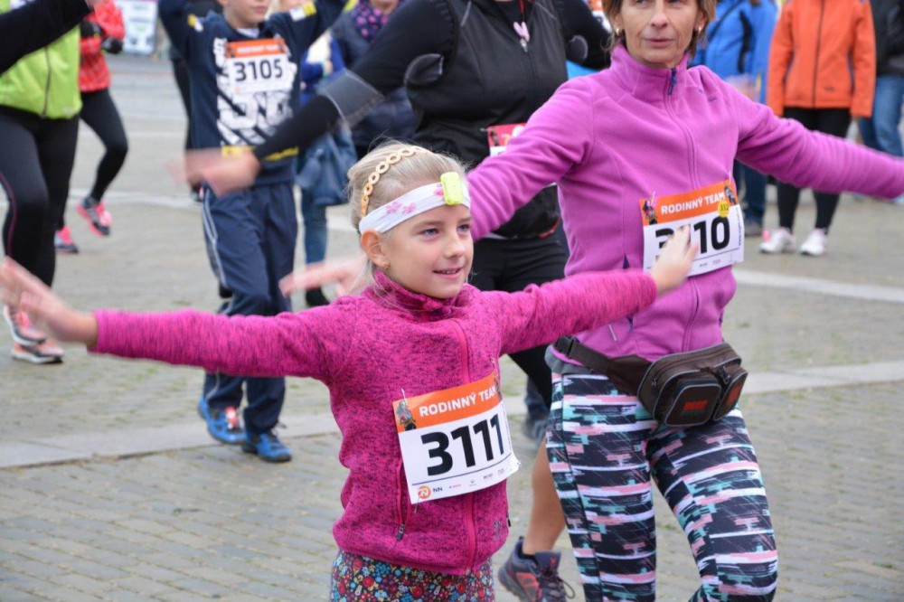 Night Run v Českých Budějovicích
