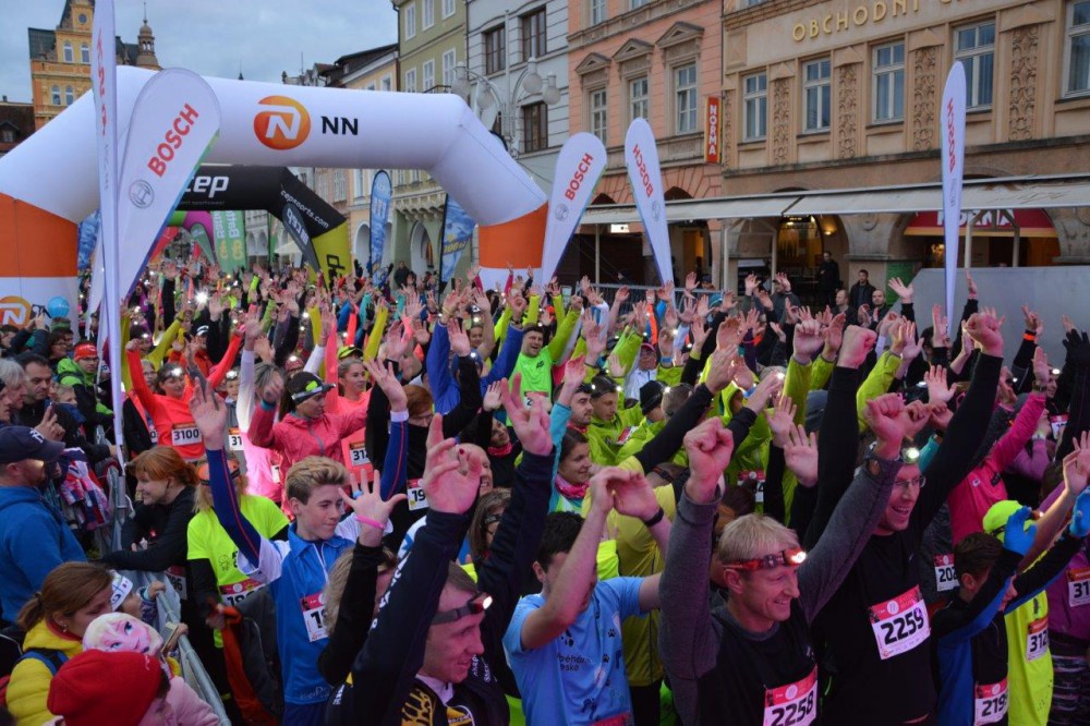 Night Run v Českých Budějovicích