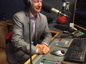 Marek Sviták ve vysílání Kiss Jižní Čechy