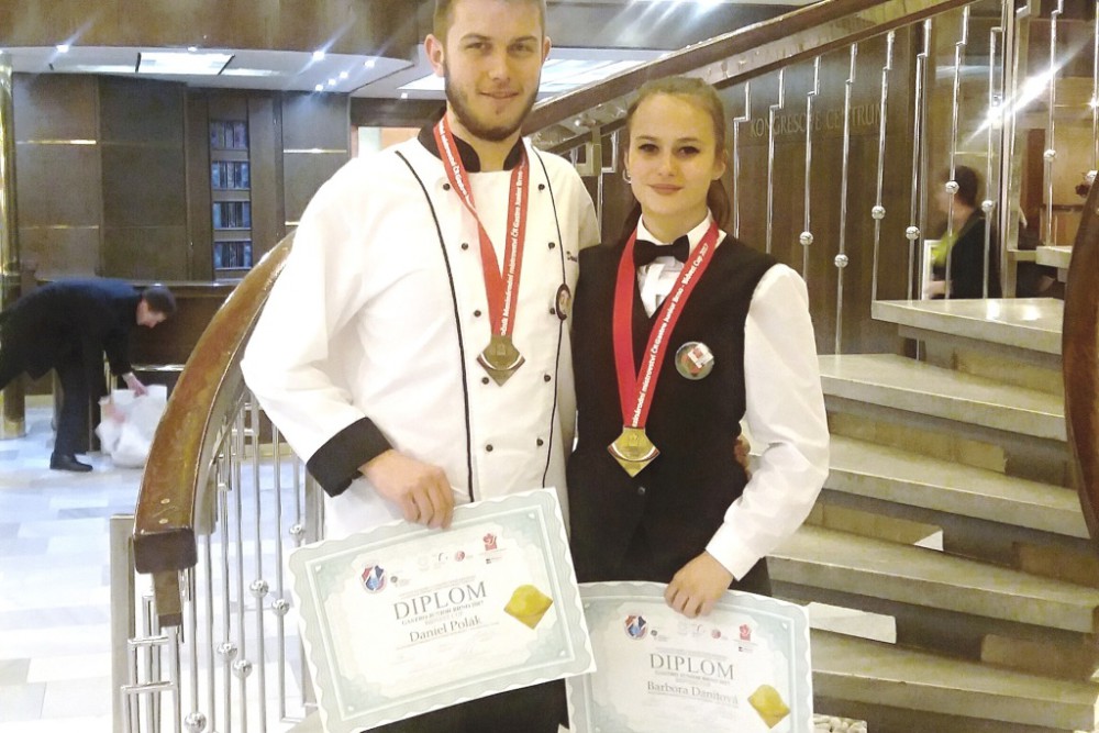 Úspěšní soutěžící.