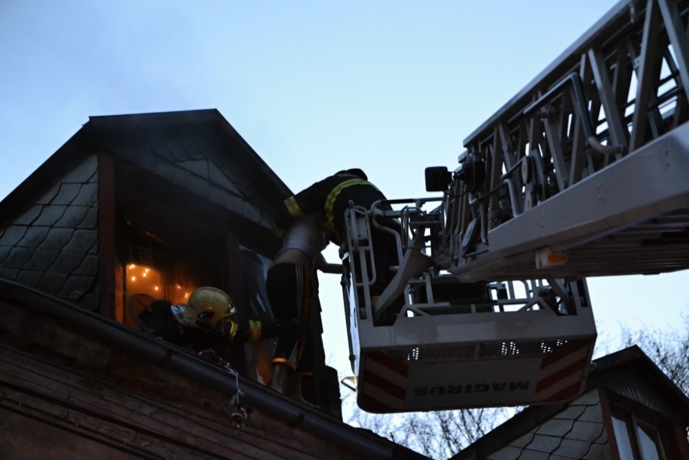 Hořelo v Kateřinkách.