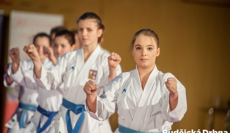 Dynamická a napínavá exhibice TJ Karate bavila zaplněnou halu Na Sádkách
