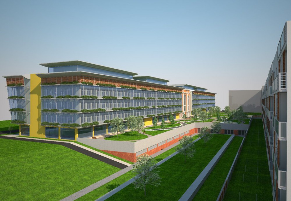 Původní a neuskutečněný projekt společnosti Kliminvest, zdroj: Kliminvest