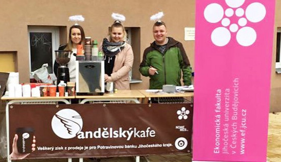 Andělský kafe povzbudí, osvěží a pomůže