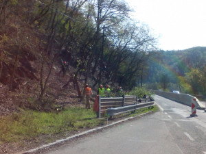 Skalnatý masiv u Strnad