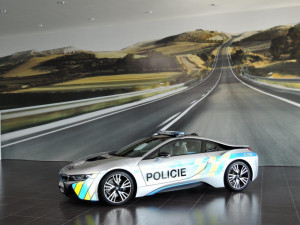 Předání vozu BMW i8 Policii České republiky