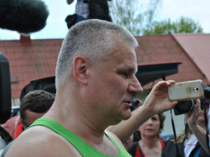 Jiří Kajínek na svobodě.