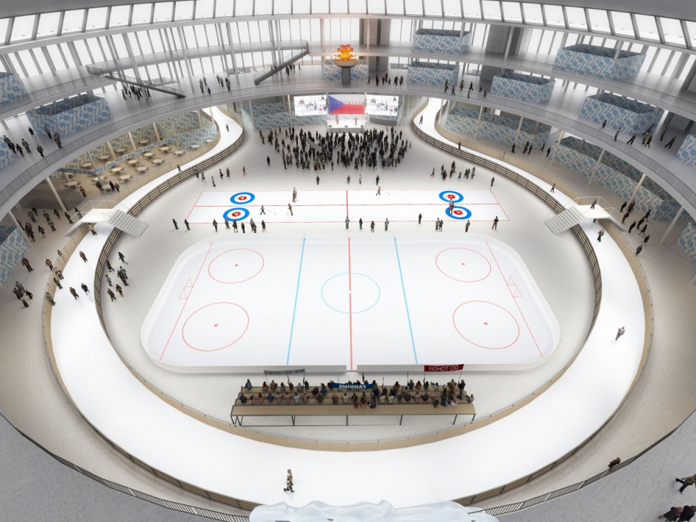 Vizualizace olympijského parku