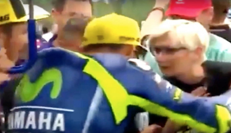 Karla Šlechtová u Valentina Rossiho.