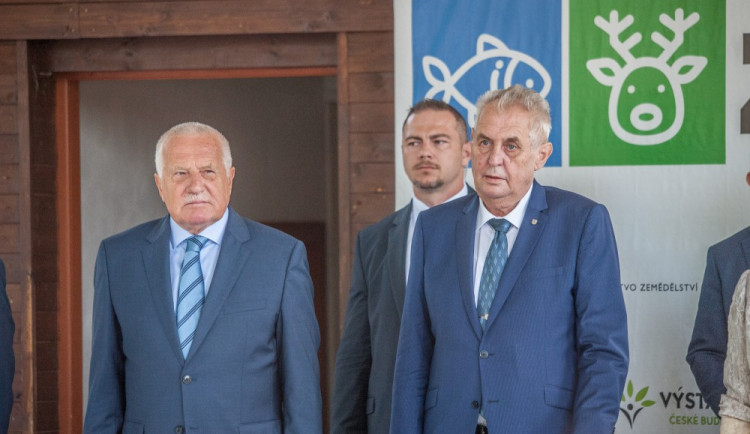 Václav Klaus a Miloš Zeman.