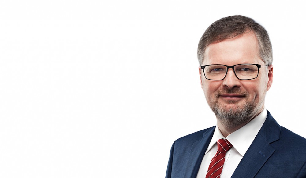Předseda občanských demokratů Petr Fiala