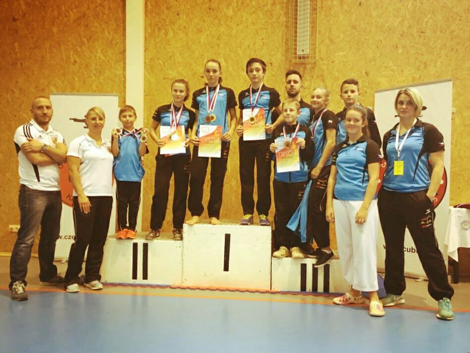 Shotokan na závodech v Kladně.