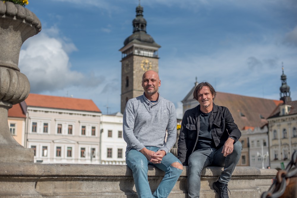 Michal Malátný a František Táborský ze skupiny Chinaski