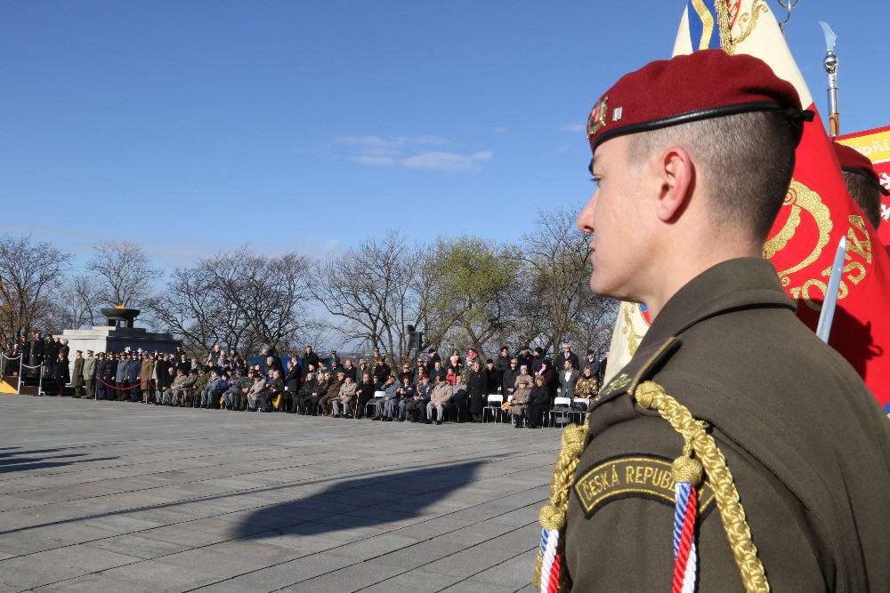 Ceremonie na Vítkově.