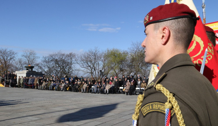 Ceremonie na Vítkově.