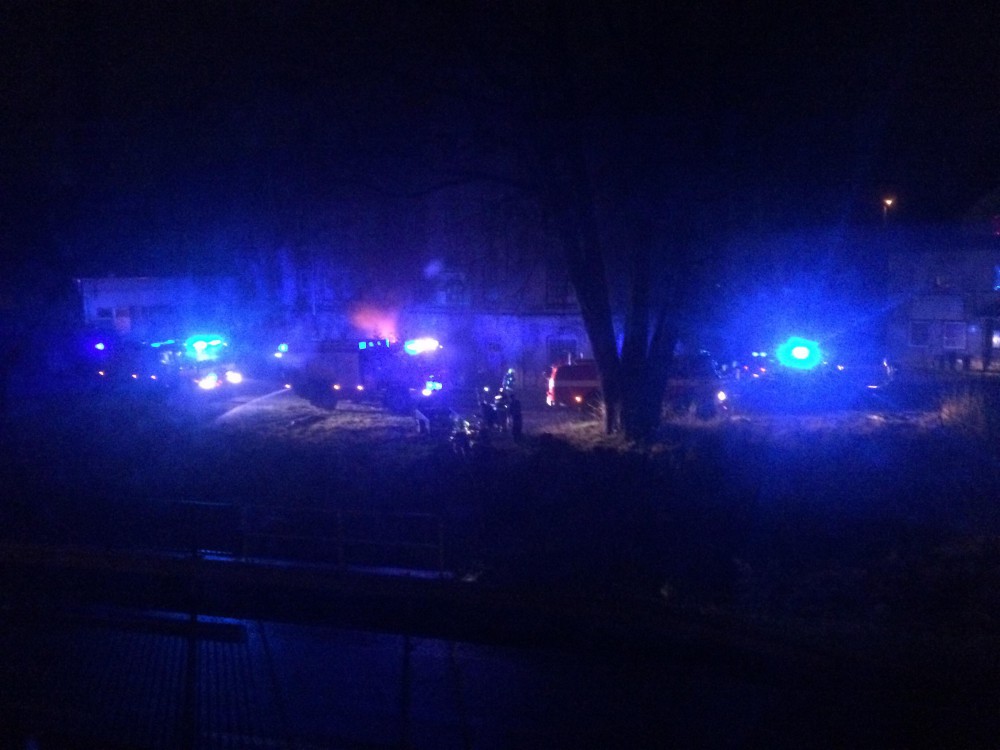 Požár v Nové Vsi.