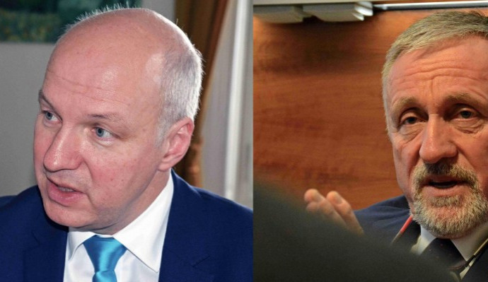 Pavel Fischer a Mirek Topolánek.