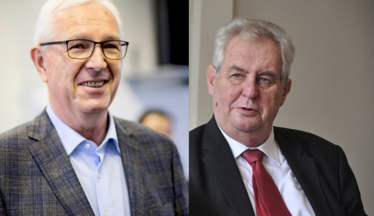 Jiří Drahoš, Miloš Zeman