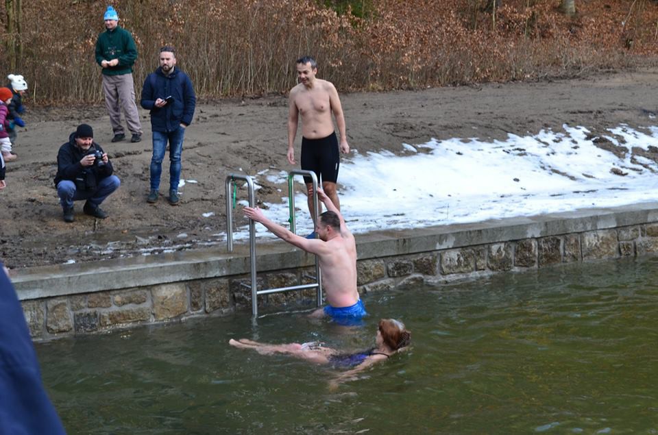 Lesní koupaliště.