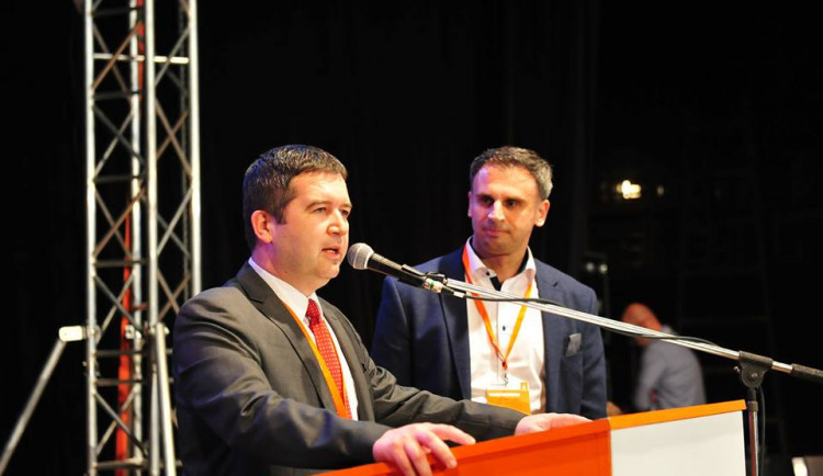 Jan Hamáček a Jiří Zimola.