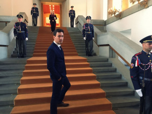 Ocenění Manažer roku převzal na Pražském hradě mladý Jihočech. Cenu dostal za inovace a baterie.