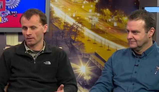 Komunističtí poslanci Mackovík a Ondráček v rozhovoru pro separatistickou TV OPLOT na Ukrajině.