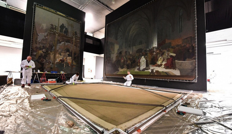 Muchova Slovanská epopej dorazila do Brna. Vstupenky jsou v prodeji.