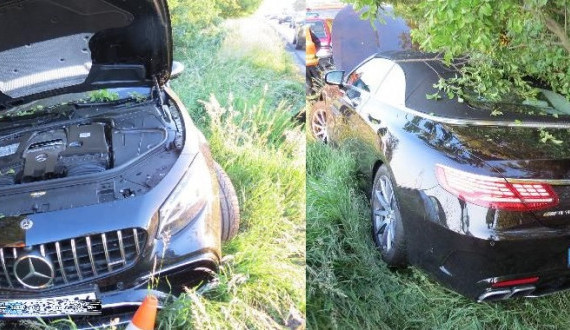 Nehoda na silnici I/33.