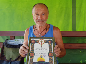 Dal si pivo a kývl na cestu do Compostely. Na kole pak František Turek ujel 2 749 kilometrů.