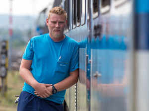 Uvidím, kam mě koleje zavedou, říká strojvedoucí Jiří Kožený.