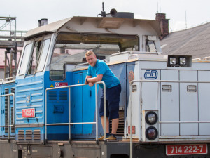 Uvidím, kam mě koleje zavedou, říká strojvedoucí Jiří Kožený.