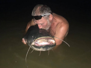 Zkušený rybář Miroslav Tyl chytil na Lipně životní úlovek.