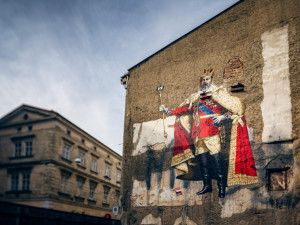 Vedle selfie krále v Olomouci vznikne nový murál, bude zobrazovat vědkyni Marii Curie-Sklodowskou