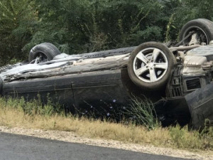 VIDEO: Limuzínu s moldavským prezidentem srazilo nákladní auto. Událost zachytila kamera