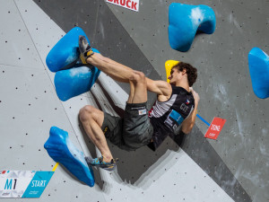 Adam Ondra v Innsbrucku.