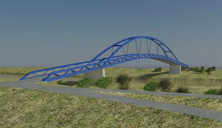 Pěší spojení mezi Českem a Slovenskem. Mikulčice a slovenské Kopčany spojí lávka za 100 milionů.