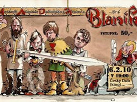 Originální pozvánky Ansámblu Mikoláše Dačiského z Heslova.