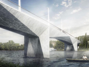 Praha vybrala vítězný návrh Dvoreckého mostu. Podoba odkazuje na tradici obloukových mostů