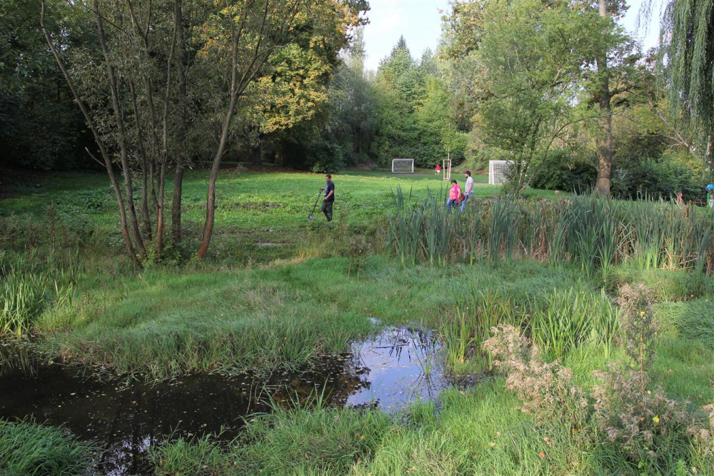 Bývalá vodní nádrž na Skalce bude přírodní učebnou a zimovištěm pro obojživelníky